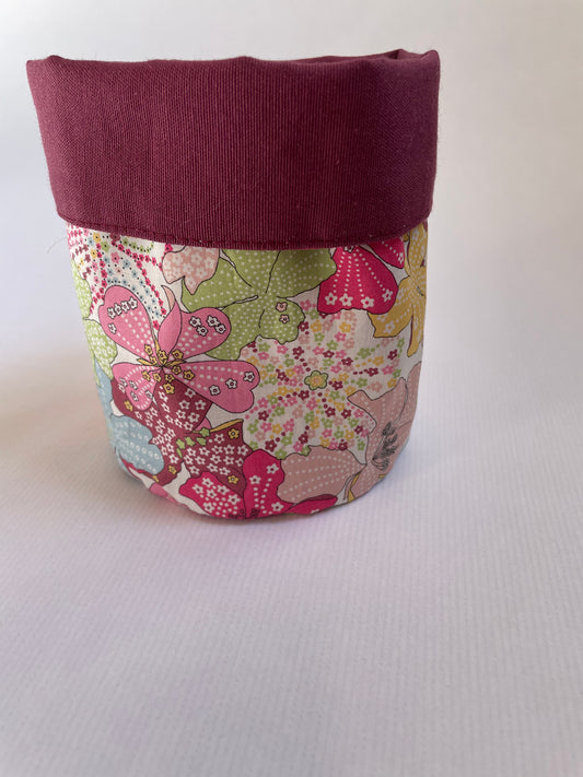 Cestita tela baño Mauvey Pink