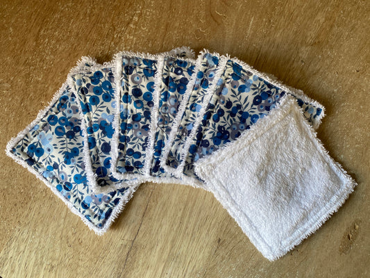 Toallitas desmaquillantes Reutilizables Wiltshire Blue