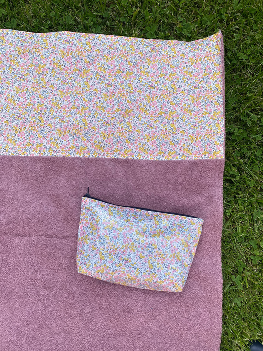 Pack Summer Wiltshire Mini Pink - Toalla + Neceser plastificado