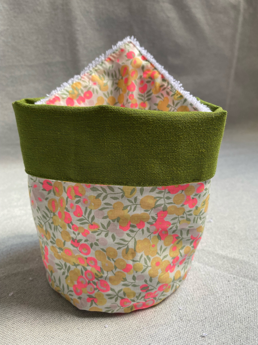 Cestita tela baño Wiltshire Yellow