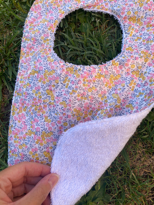 Babero plastificado Wiltshire mini pink