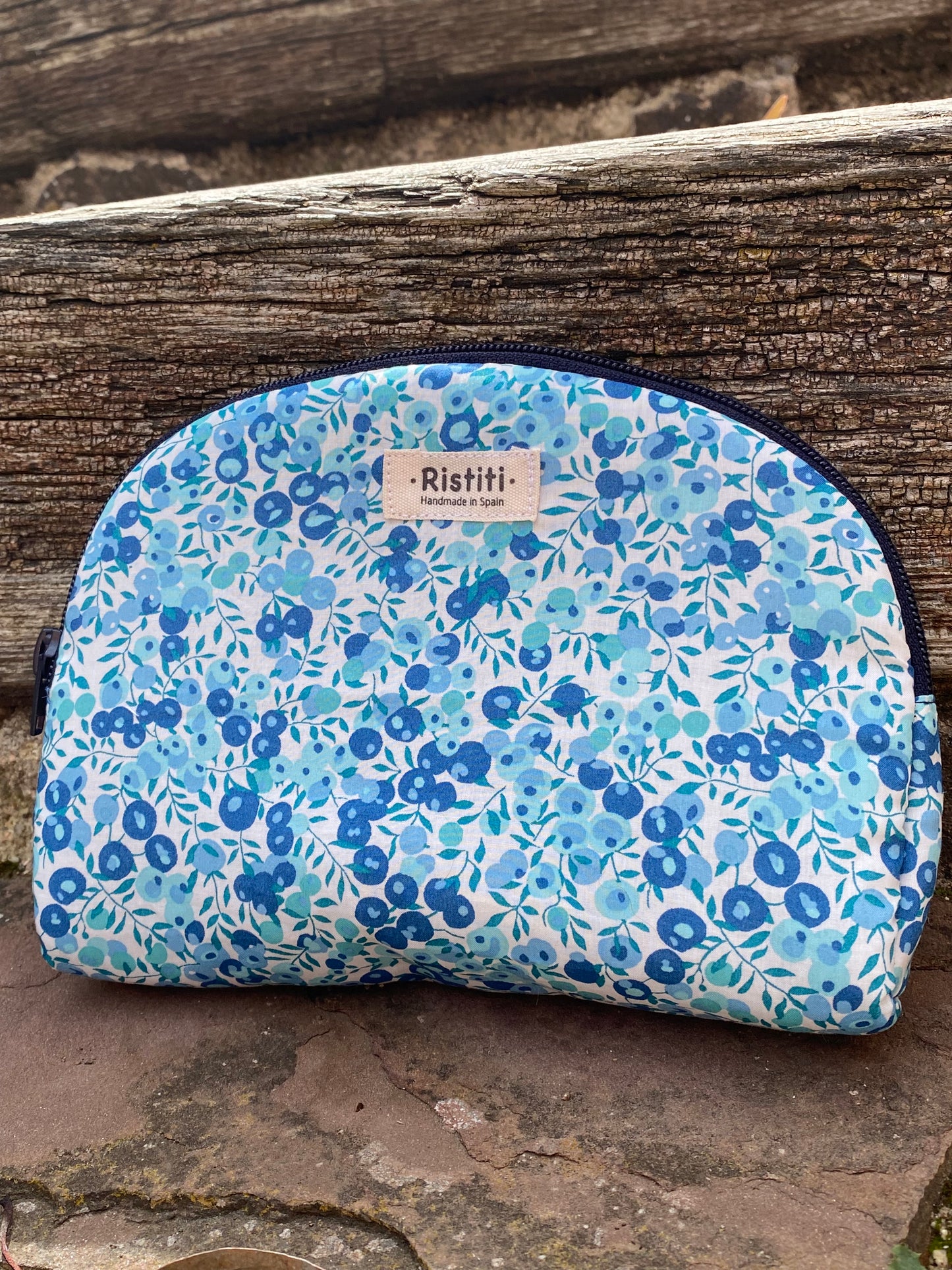 Neceser media luna Wiltshire Turquesa