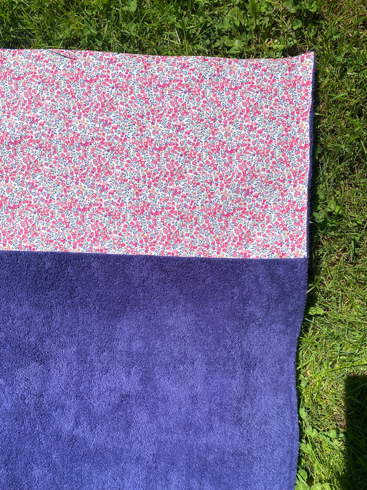 Toalla playa XL Wiltshire cherry pink