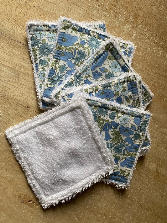 Toallitas desmaquillantes Reutilizables Popy Blue