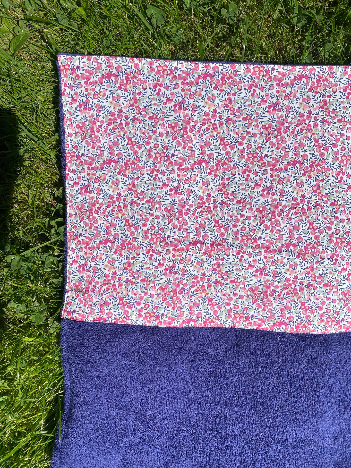 Toalla playa XL Wiltshire cherry pink