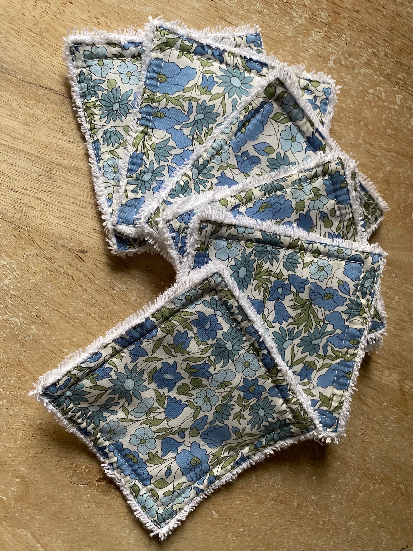 Toallitas desmaquillantes Reutilizables Popy Blue