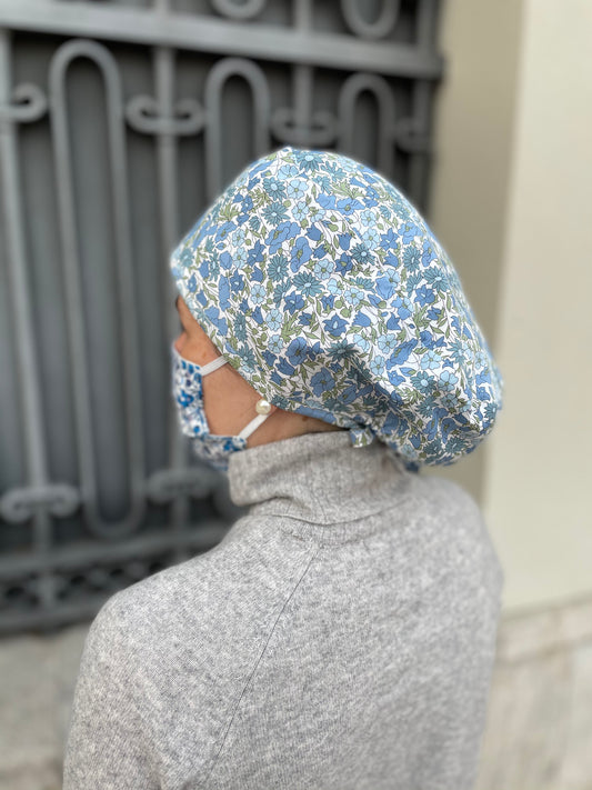 Gorro Quirófano mujer Popy Blue