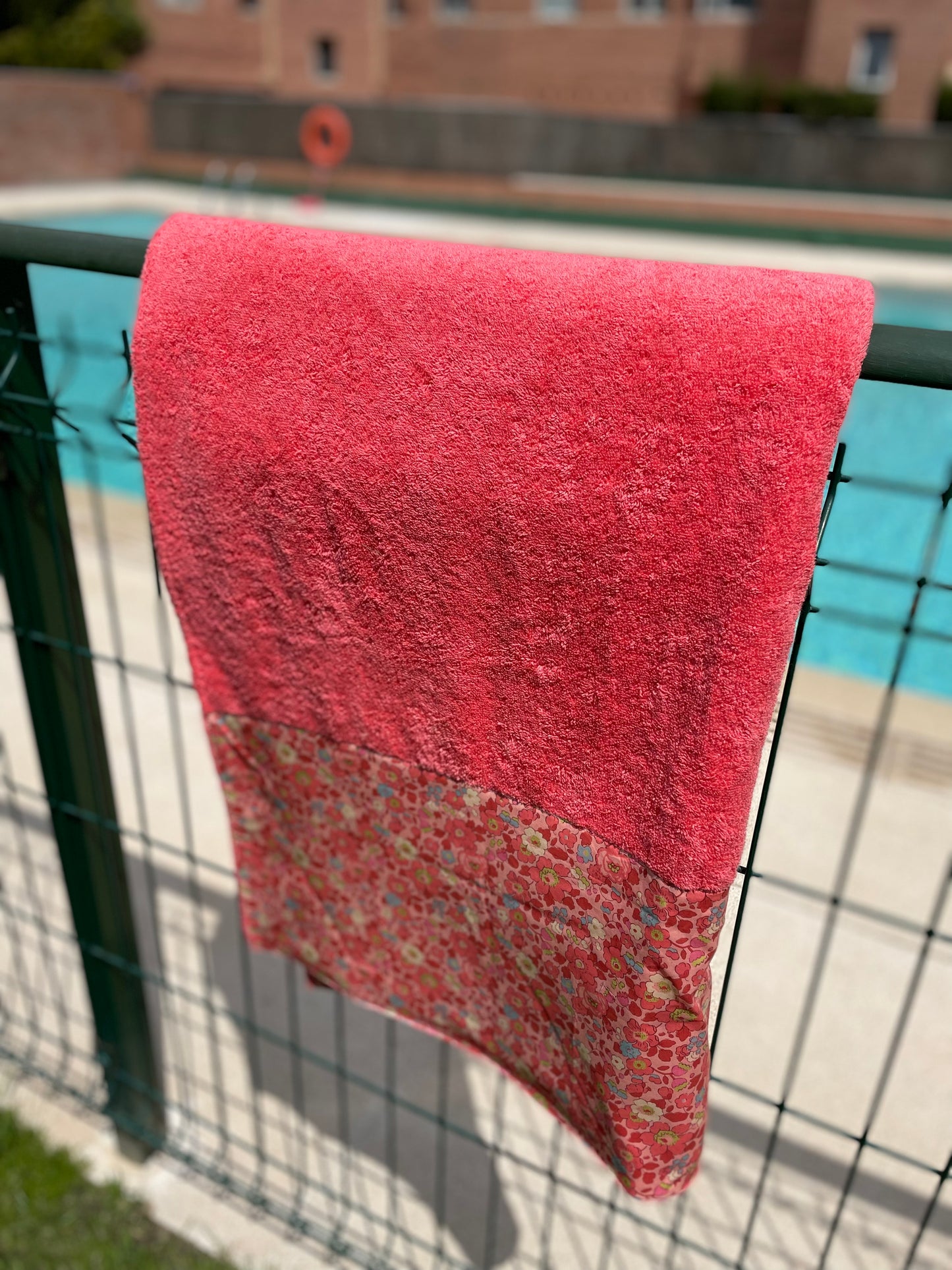 Toalla playa XL Betsy Melocotón