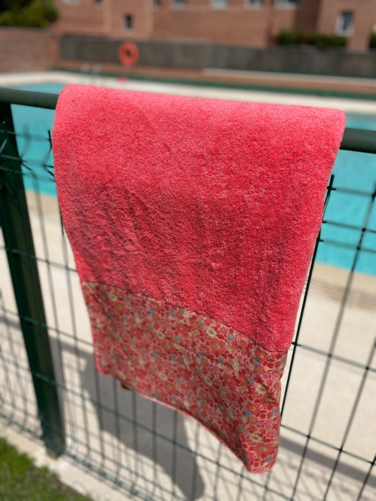 Toalla playa XL Betsy Melocotón