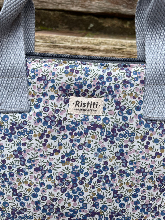 Bolso Manhattan Acolchado Liso Wiltshire Purple