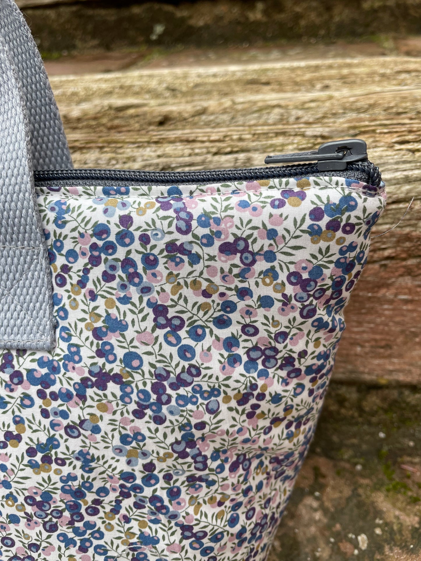 Bolso Manhattan Acolchado Liso Wiltshire Purple