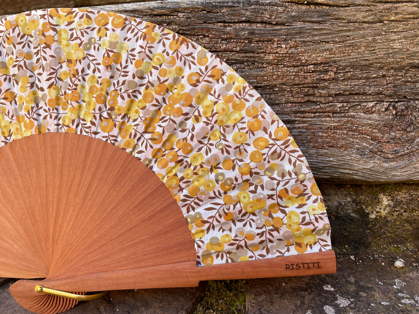 Abanico Mini Betsy Yellow