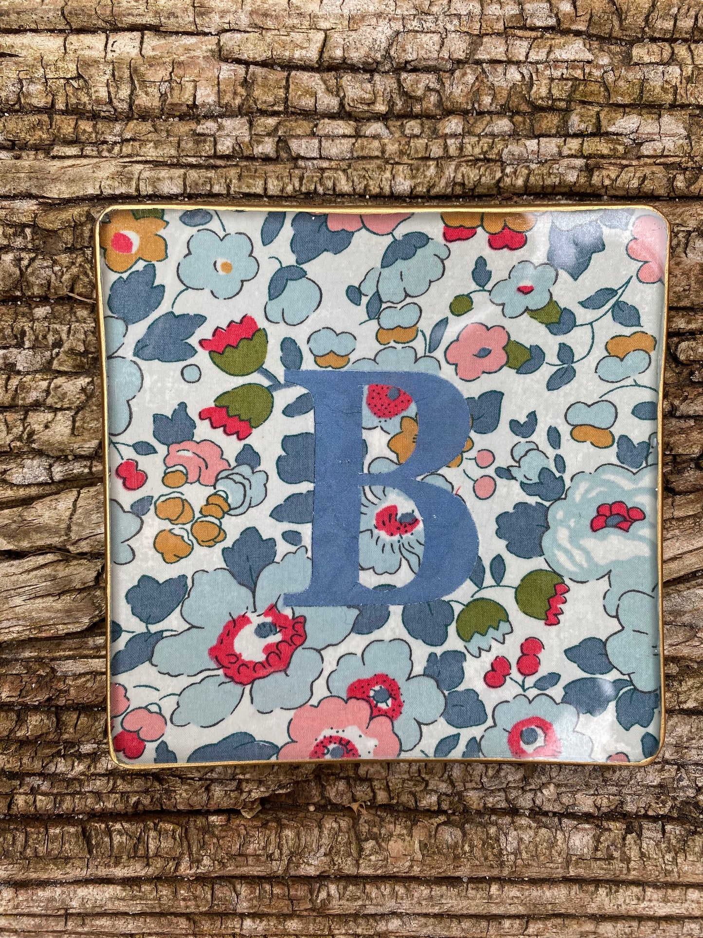 Plato 10x10 Betsy Blue “B”