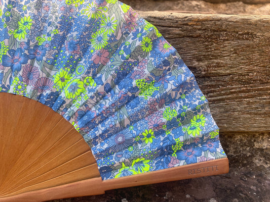 Abanico Mini Margaret Flúor