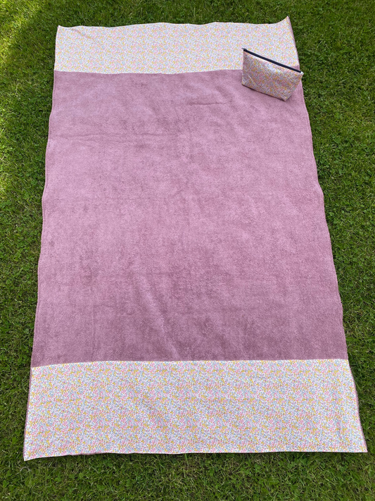 Toalla playa XL Wiltshire Mini Pink