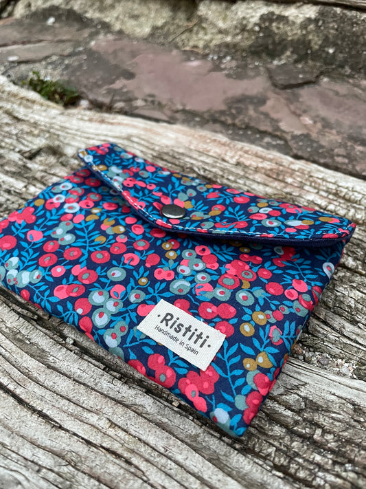 Monedero con botón Wiltshire Ocean