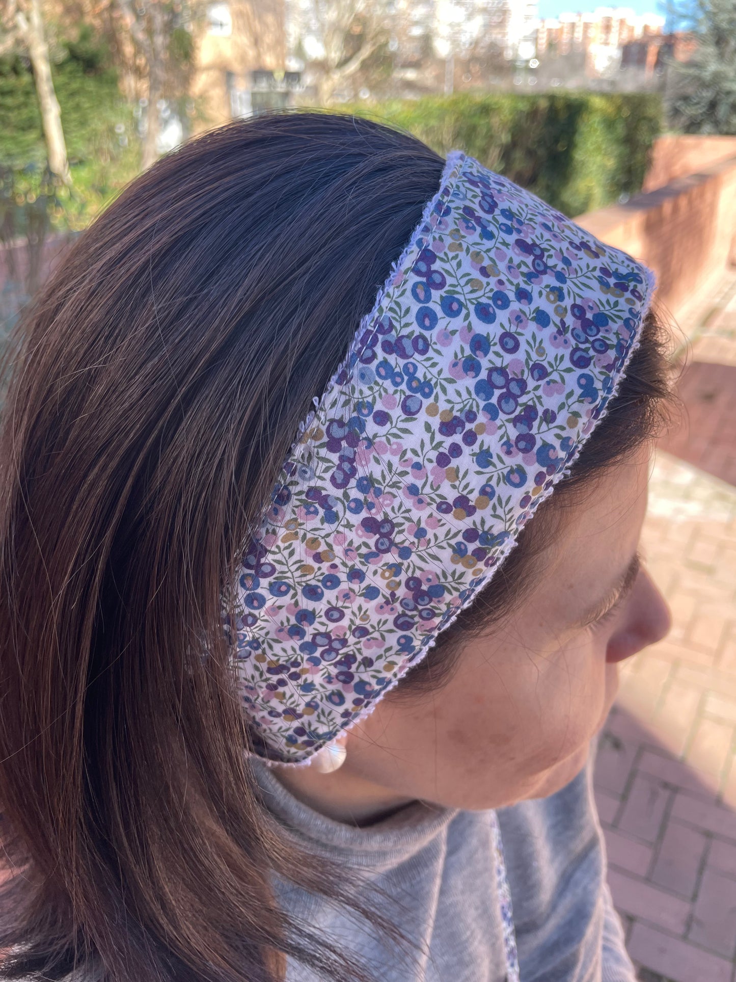 Diadema desmaquillante Wiltshire Plomo