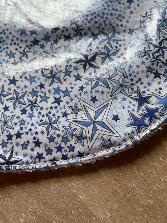 Babero plastificado Adelaida Blue