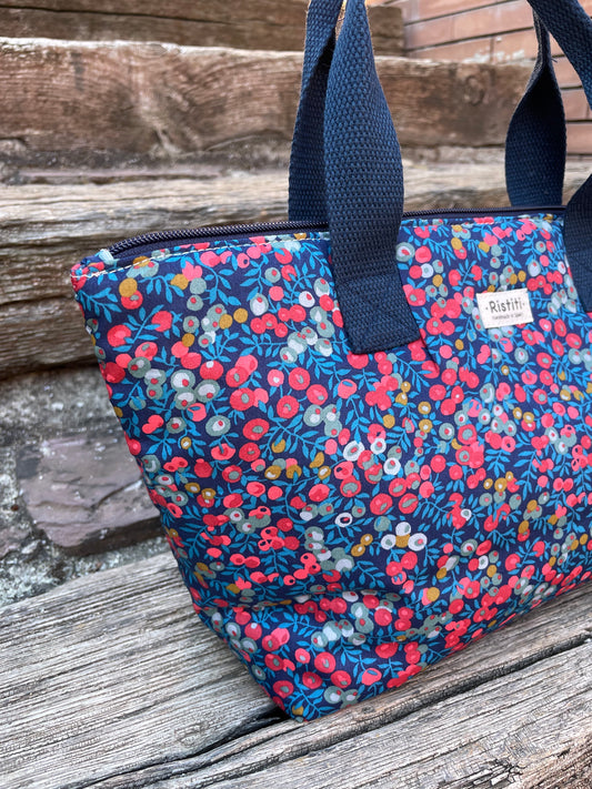 Bolso Manhattan Acolchado Liso Wiltshire Ocean