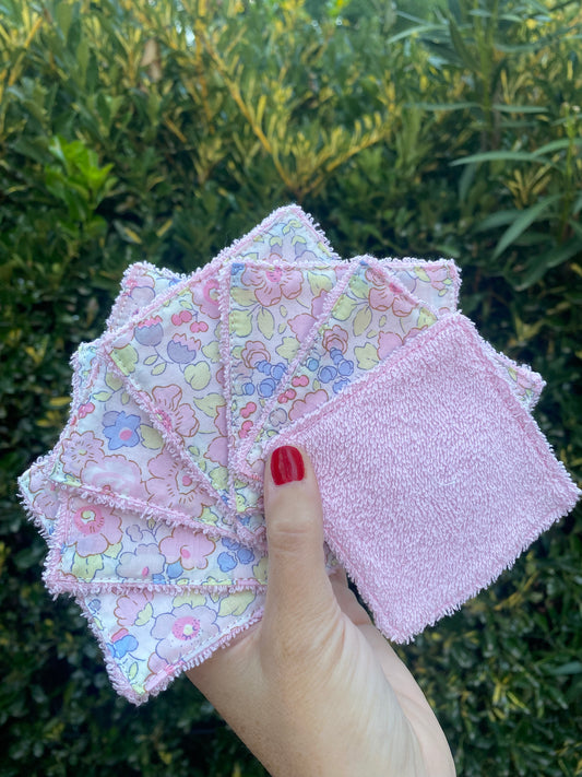 Toallitas desmaquillantes Reutilizables Betsy Rose mini