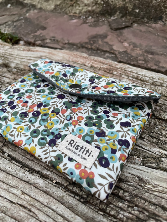 Monedero con botón Wiltshire Otoño