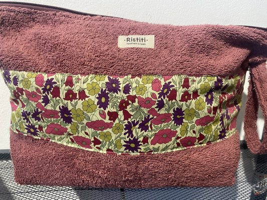 Neceser Toalla XL Popy granate