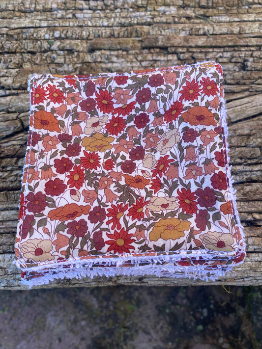 Toallitas desmaquillantes Reutilizables Popy marrón