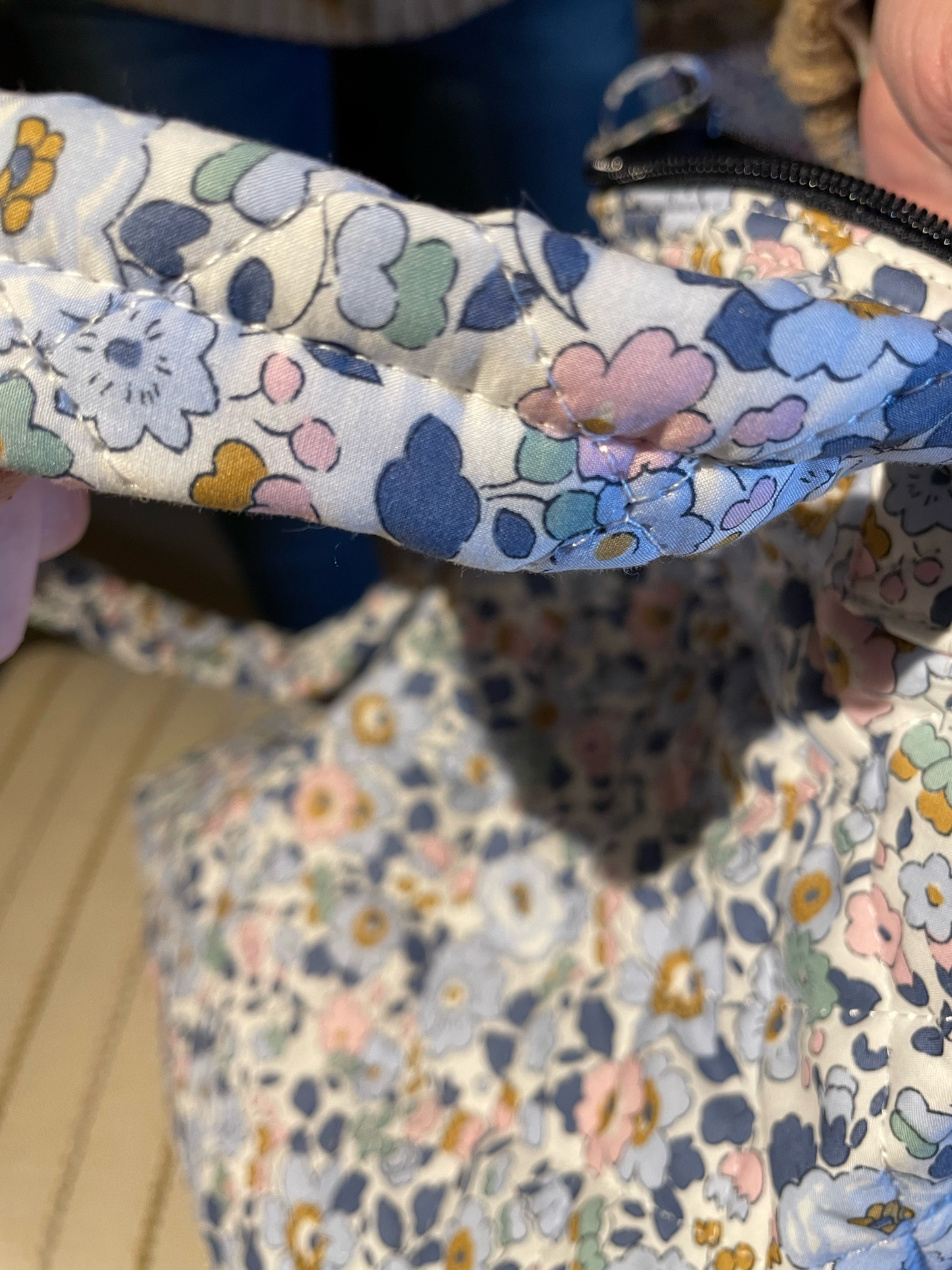 Bolso Shopping XL Acolchado Betsy Demin