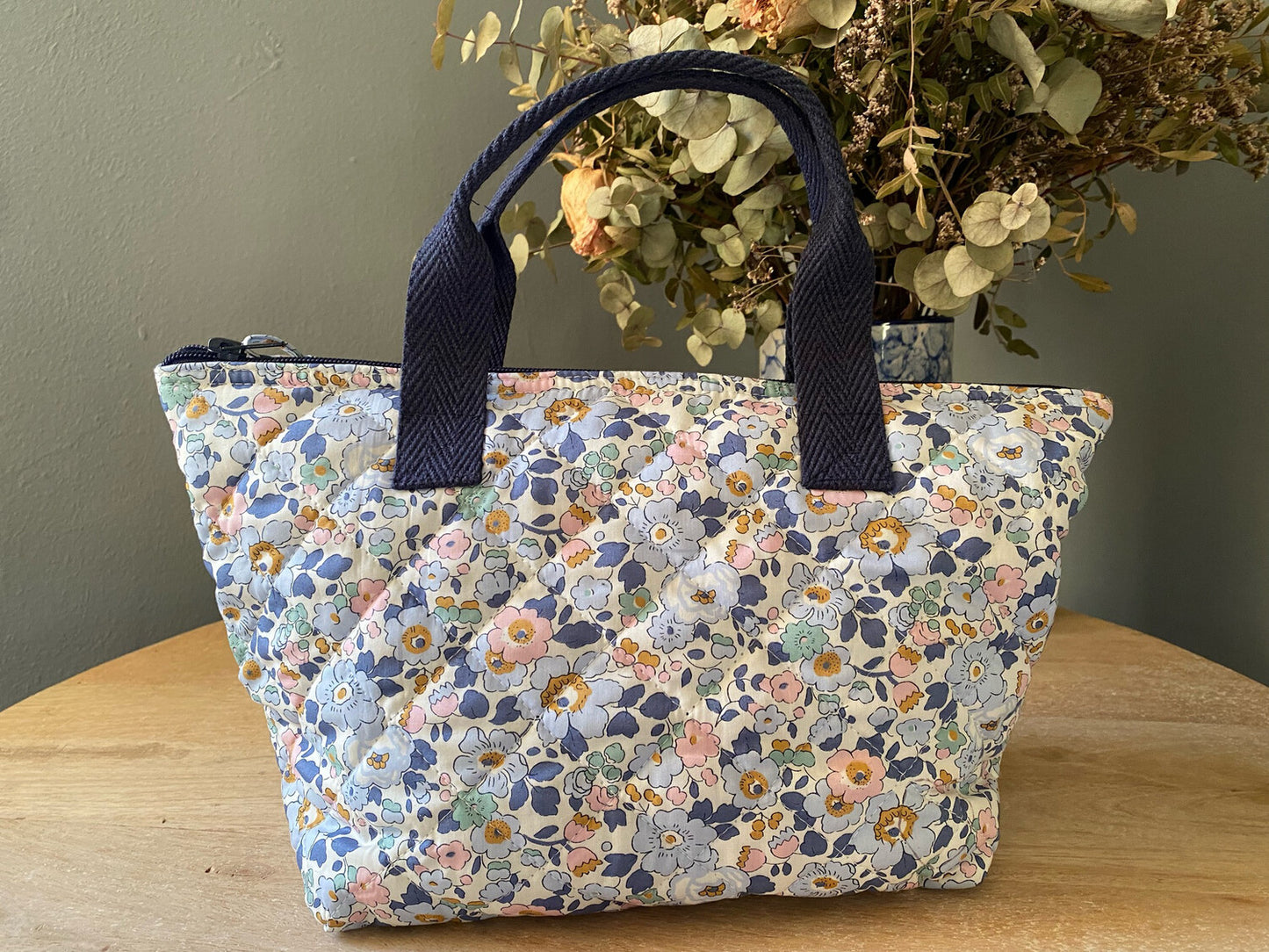 Bolso Manhattan Acolchado Betsy Azul denim