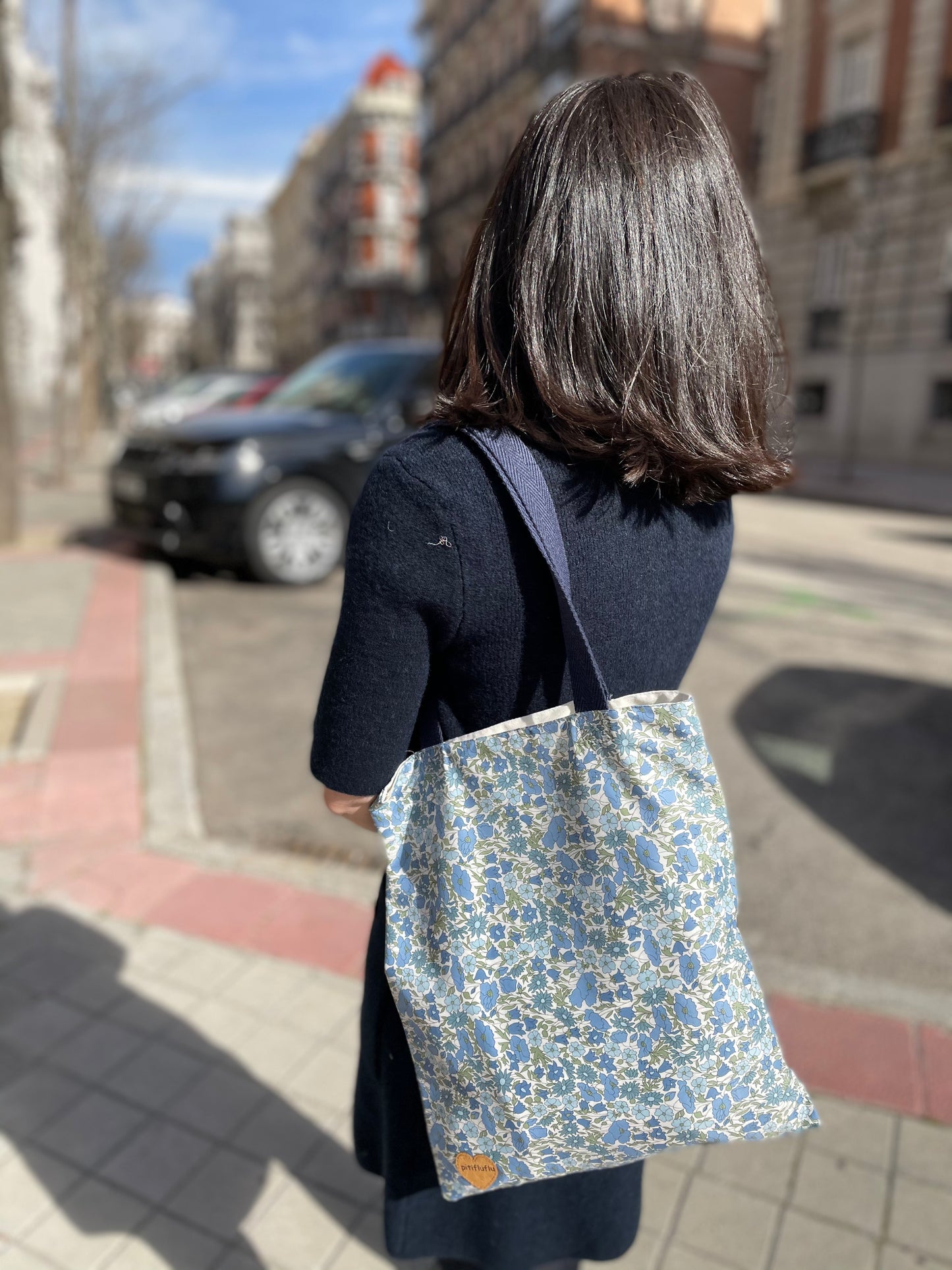 Bolso Shopping Popy Blue