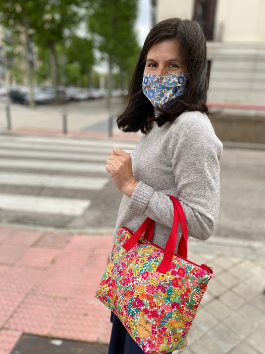 Bolso Manhattan Acolchado Liso Margaret