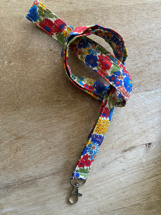 Lanyard Margaret Azul